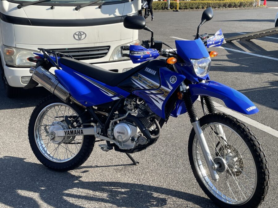 動かなくなってしまったバイク、原付でも大丈夫です